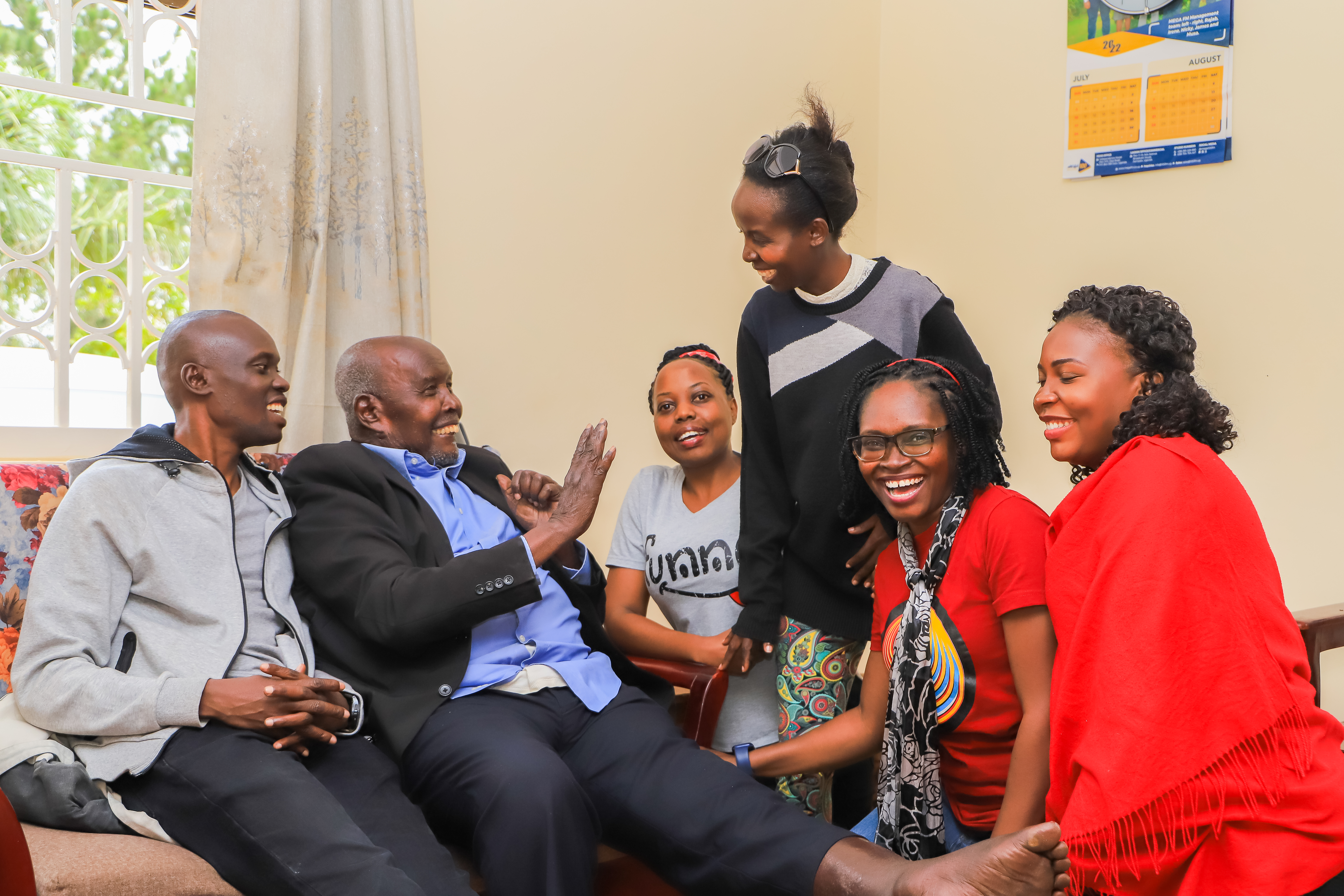 Baba with loved ones